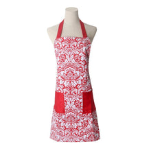 Load image into Gallery viewer, red woman apron